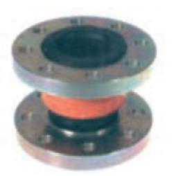 Expansion Joints with Steel Flanges Type ERV - Orange Band