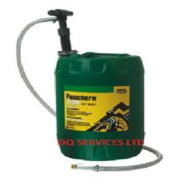 25 LTR DRUM OF (OFF ROAD) TYRE SEALER WITH PUMP