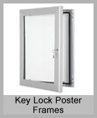 Key Lock Poster Frames