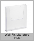Wall Fix Literature Holders