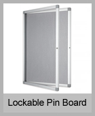 Lockable Pin Board