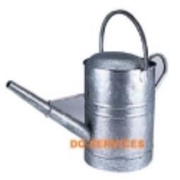 NARROW SPOUT GALVANISED STEEL POURING CAN 