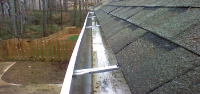 Gutter vac cleaning in Ware