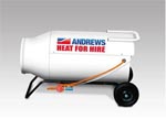 Space Heater (propane) Medium 11-28kw For Hire in Hatfield