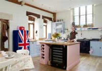Painted Wood Kitchen Installation in Tenbury Wells