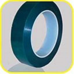 Green Polyester Silicone Tape & Discs