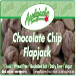 Single Wrapped Chocolate Chip Flapjack