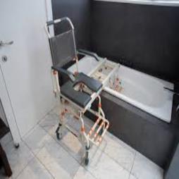 The Showerbuddy Shower Commode Chair