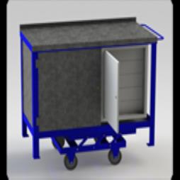 5 Drawer Unit & Cupboard Mobile Workbench