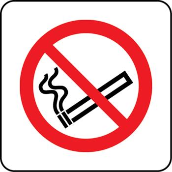 No Smoking Area Signs