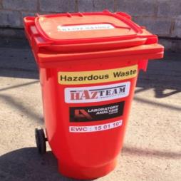 Red Bin Hazardous Waste Diposal