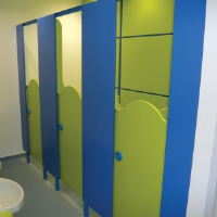 Hospital Toilet Cubicle Installation