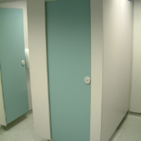 Hygienic Toilet Cubicles For Hospitals