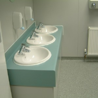 Hospital Bathroom Vanity Units
