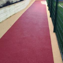 Resin Bound Rubber Pathways 