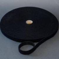 25mtr Roll 20MM VELCRO® Brand Back To Back Tape - Black in Yorkshire
