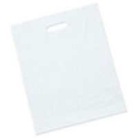 Suppliers of Plain white carrier bags