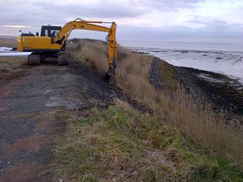 Coastal Defence Repairs - Uskmouth Newport