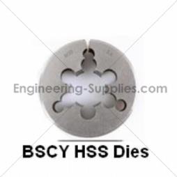 BSCY Cycle Thread HSS Circular Dies Right Hand