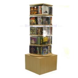 Rotary Media Stand For DVDs And Books (D7*)