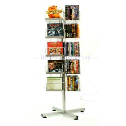 Rotary 5 Tier Multi Spinner (K33) For Displaying DVDs Or Books