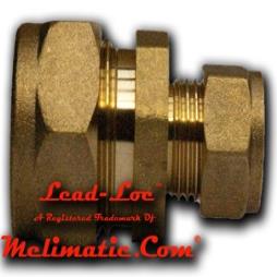 C1002 - 0.873"(22.17mm) LEAD, 1/2"6Ib x 15mm Copper Compression