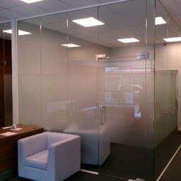 Glass and Solid Partition Systems Hampshire