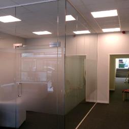 Frameless Glass Partitions Hampshire