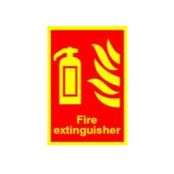 1571 - FIRE EXTINGUISHER - PHOTOLUMINSCENT SIGN 