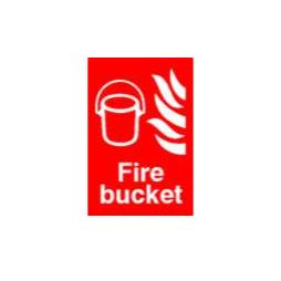 1358 - Fire Bucket Sign 