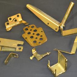 Yellow Zinc Plated Parts	