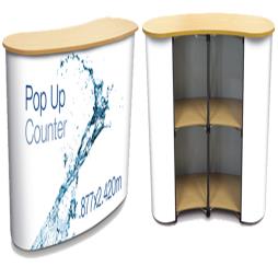 High Quality, Portable Pop Up Counter
