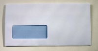 White Window Self Seal Envelopes 