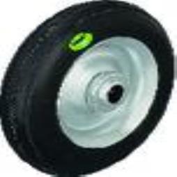 Wheels and Castors with Soft Rubber Tyres and Two-Component Solid Rubber Tyres