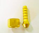 1/4'' BSP Nut with 6mm Hose Tail 