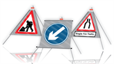 Roll up Road Signs