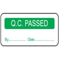 Q.C. Passed Labels