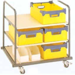 Modular Packing Stations - Mobile Storage Trolley