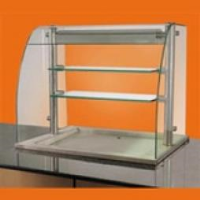 Synergy Counter Glass Shelf Units in Essex
