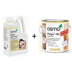 Osmo Polyx Oil Original 2.5l + 1ltr Wash & Care - Choose Finish Required - Free Uk Mainland Delivery