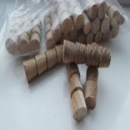 Pack Of 20 - 1/2" (12.7mm) Solid European Oak Wood Pellets / Plugs (free Postage)