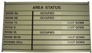 Bronze Anodised Aluminium Signs