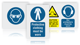 Personal Protection Safety Signs