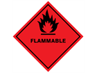 Magnetic Hazard Warning Diamond Labels