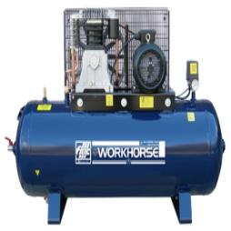 Workhorse WR3HPXX-150S-3 3HP 14cfm Air Compressor