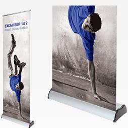 Double Sided banner Stands 
