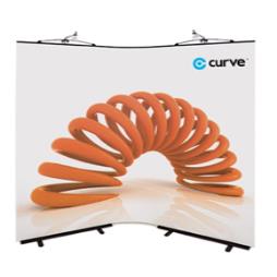 The Curve Twist Banner Stand
