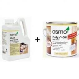 Osmo Polyx Oil Original 2.5l + 1ltr Wash & Care - Choose Finish Required - Free Uk Mainland Delivery
