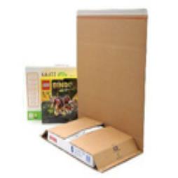 A4 Book Wrap Mailer with Self Adhesive Strip 315mm x 210mm x Variable depth x 25