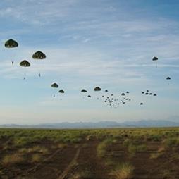 8m Low Level Static Line Troop Parachute System 